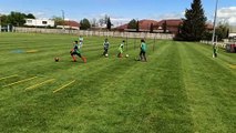 Entraînement école de foot