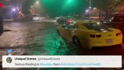 Storm Ida - Flooding in New York City