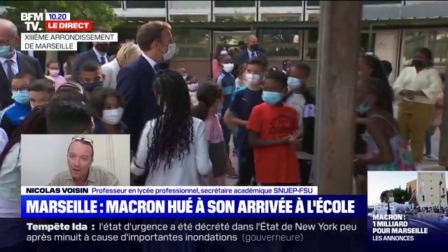 Nicolas Voisin, professeur et secrétaire SNUEP-FSU: Jean-Michel Blanquer provoque une exaspération que je n'ai jamais connu