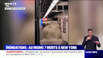 New-York: au moins 7 morts après des inondations spectaculaires