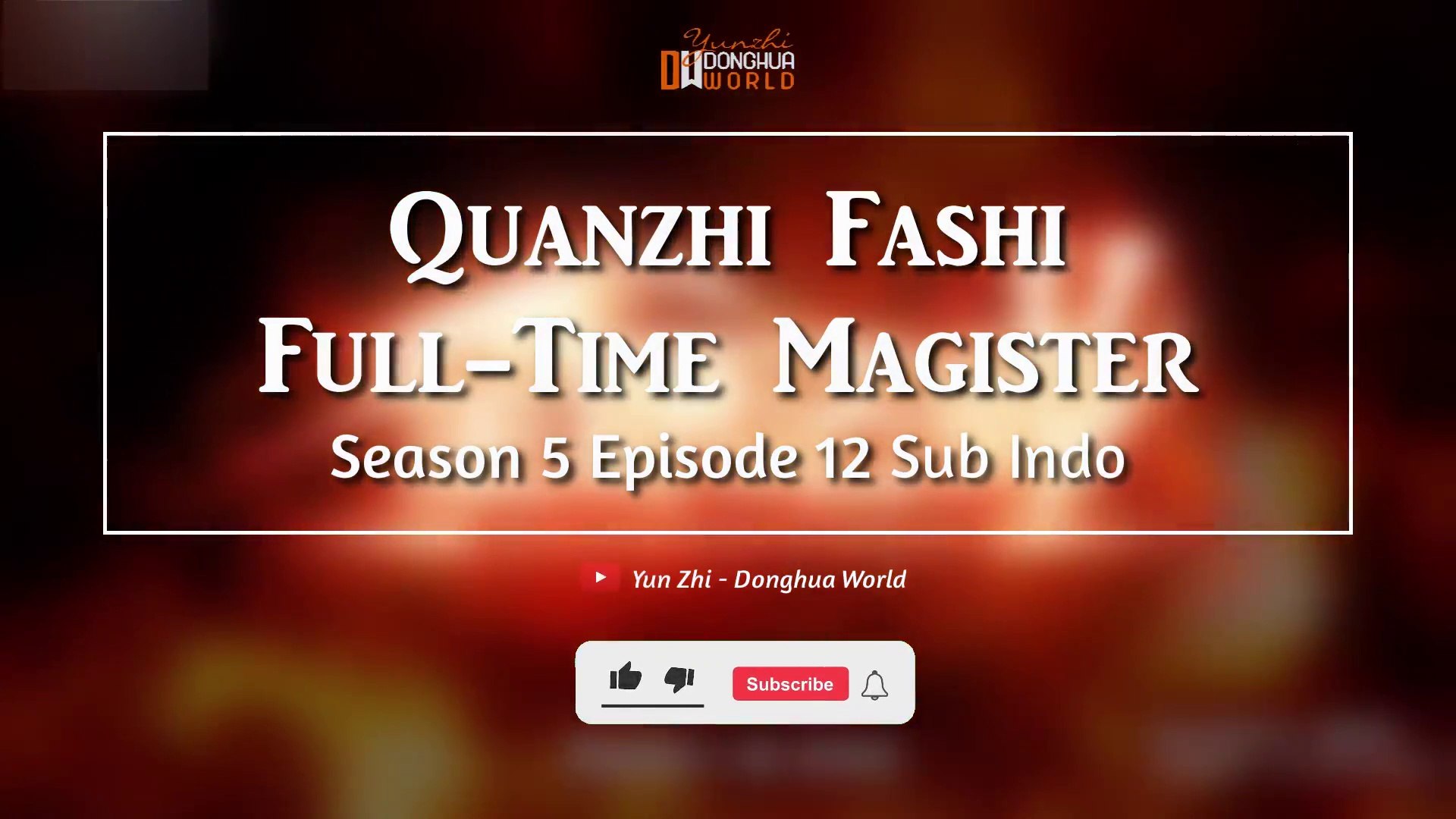 Quanzhi Fashi (Full-Time Magister) S 5 Episode 1 Eng Sub - video Dailymotion