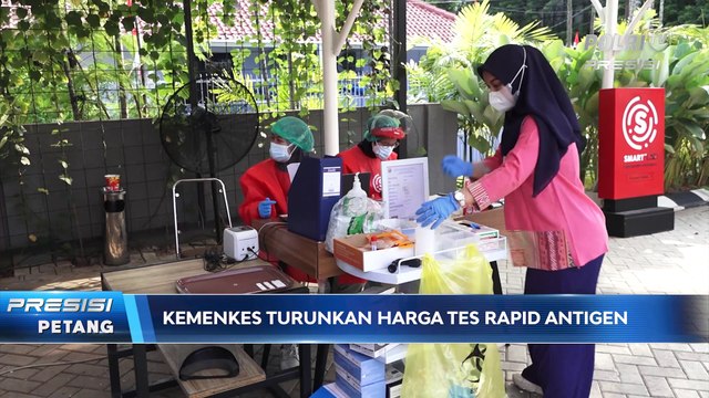 Pemerintah Kemenkes Turunkan Harga Tes Antigen Menjadi Rp 99 Ribu di Jawa-Bali