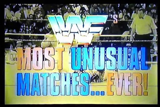 Opening and Closing To WWF:Most Unusual Matches Ever 1994 VHS