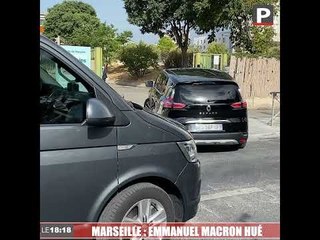 Macron à Marseille : le cortège du Président hué à son arrivée à l'école Bouge (13e)