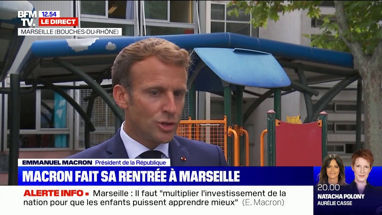 Emmanuel Macron: à Marseille, "ce ne sont pas les milliards qui comptent"