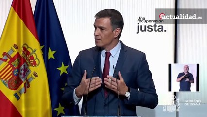 Pedro Sánchez : "En primer lugar, consolidar la recuperación económica".
