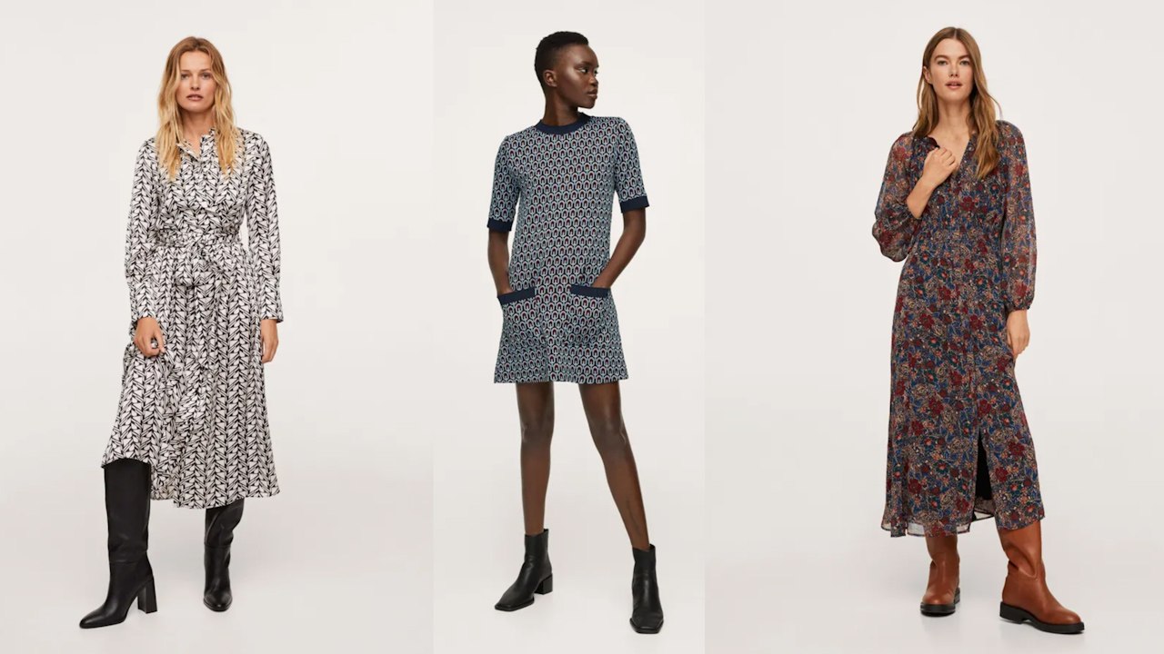 10 vestidos de Mango que llevarás este otoño