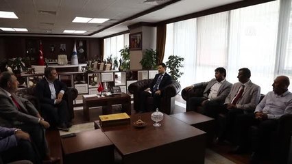 AASKF Başkanı Kandazoğlu'ndan Çubuk Belediye Başkanı Demirbaş'a ziyaret