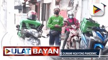 Panukalang batas para protektahan ang delivery riders mula sa fake bookings, isinusulong ni Sen. Lapid; Sen. Go, isinusulong na makakuha ang mga rider ng sapat na benepisyo bilang frontliners