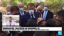 Marseille's education system in spotlight as Macron visits