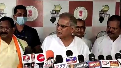 धर्मांतरण के मुद्दे पर बोले CM भूपेश- भाजपा धर्म का राग अलापना बंद करें