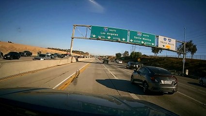 Jeep Flips After Car Enters Its Lane