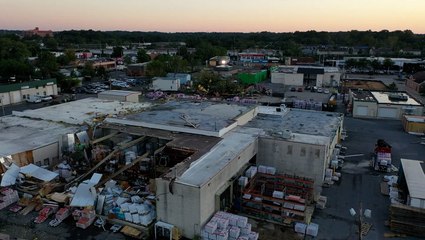 Download Video: Buildings damaged, trees uprooted in tornado