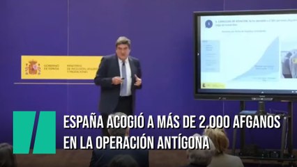España acogió a 2.181 afganos en la operación Antígona