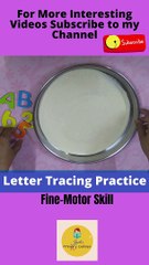 How to teach letter tracing to kids | Letter Tracing Practice | Alphabet Tracing