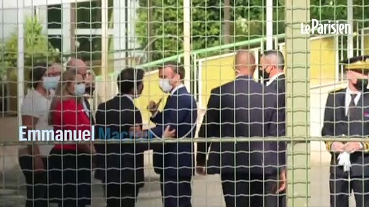 Marseille : Emmanuel Macron hué à son arrivée dans une école de la ville