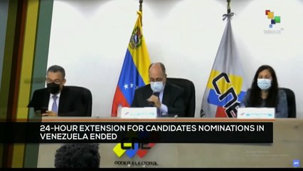 FTS 12:30 02-09: 24-hour extension for candidate’s nominations in Venezuela ended
