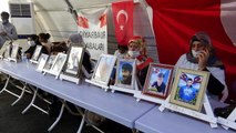 Evlat nöbetindeki gözü yaşlı anne, oğluna Türkçe ve Kürtçe 'teslim ol' çağrısında bulundu