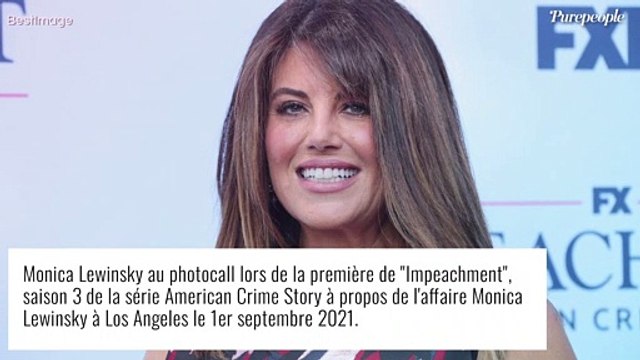 Monica Lewinsky divine en robe courte : elle sort le grand jeu et dévoile sa nouvelle coupe
