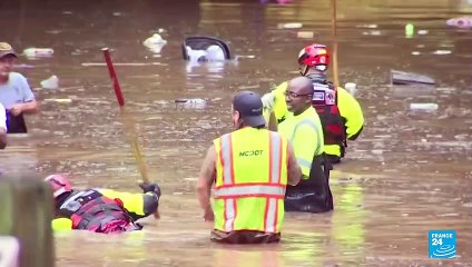Carreteras bloqueadas y múltiples inundaciones en Nueva York tras el paso de Ida