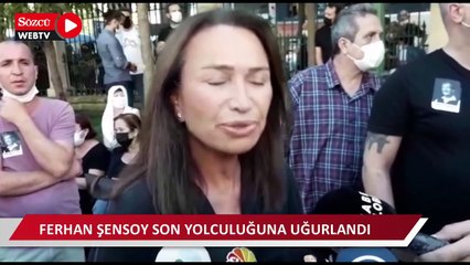 Download Video: Büyük ustaya veda… Ferhan Şensoy için Ses Tiyatrosu’nda tören düzenlendi