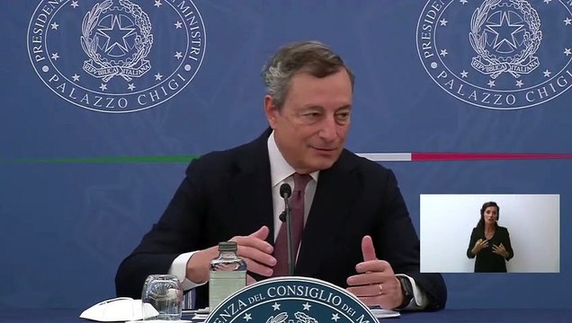 Draghi: Green pass sarà esteso . E a Salvini: Chiarimento spetta ai partiti, ma governo va avanti