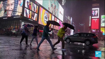 Retour en images sur la course destructrice de la Ttmpête Ida à New York