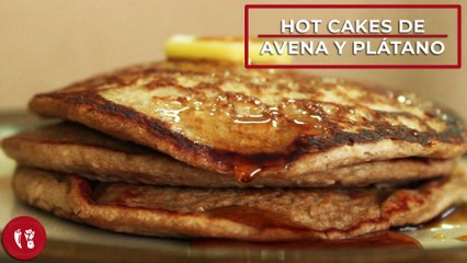 Télécharger la video: Hot cakes de avena y plátano | Receta fácil | Directo al Paladar México