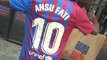 El Barça pone a la venta la camiseta con el 10 de Ansu Fati