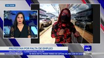 Ciudadanos de Colón realizan protesta por falta de empleo - Nex Noticias