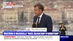 Emmanuel Macron à Marseille: "Je ne viens pas ici faire des promesses, je viens prendre des engagements en en demandant"