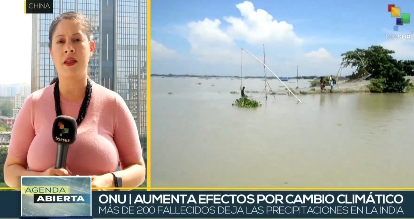 La India afectada por intensas precipitaciones