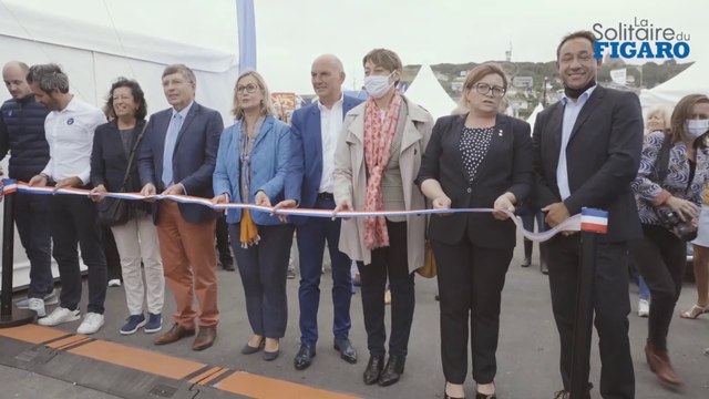 LA SOLITAIRE DU FIGARO 2021 : Inauguration du village de La Solitaire du Figaro à Fécamp