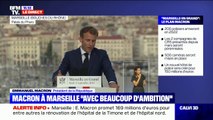 À Marseille, Emmanuel Macron annonce la création d'un 