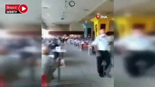 Renault fabrikasında işçiler eylem yaptı