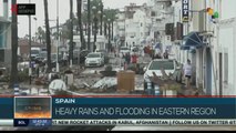 Spain: Rains and floods affect eastern region