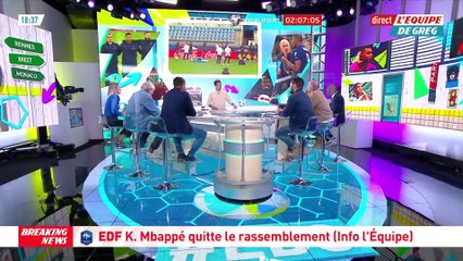 Blessé, Mbappé quitte le rassemblement - Foot - Bleus
