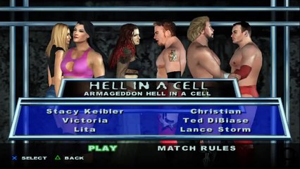 Here Comes the Pain Stacy Keibler vs Victoria vs Lita vs Christian vs Ted DiBiase vs Lance Storm