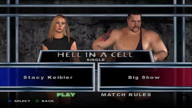 Here Comes the Pain Stacy Keibler(ovr 100) vs Big Show