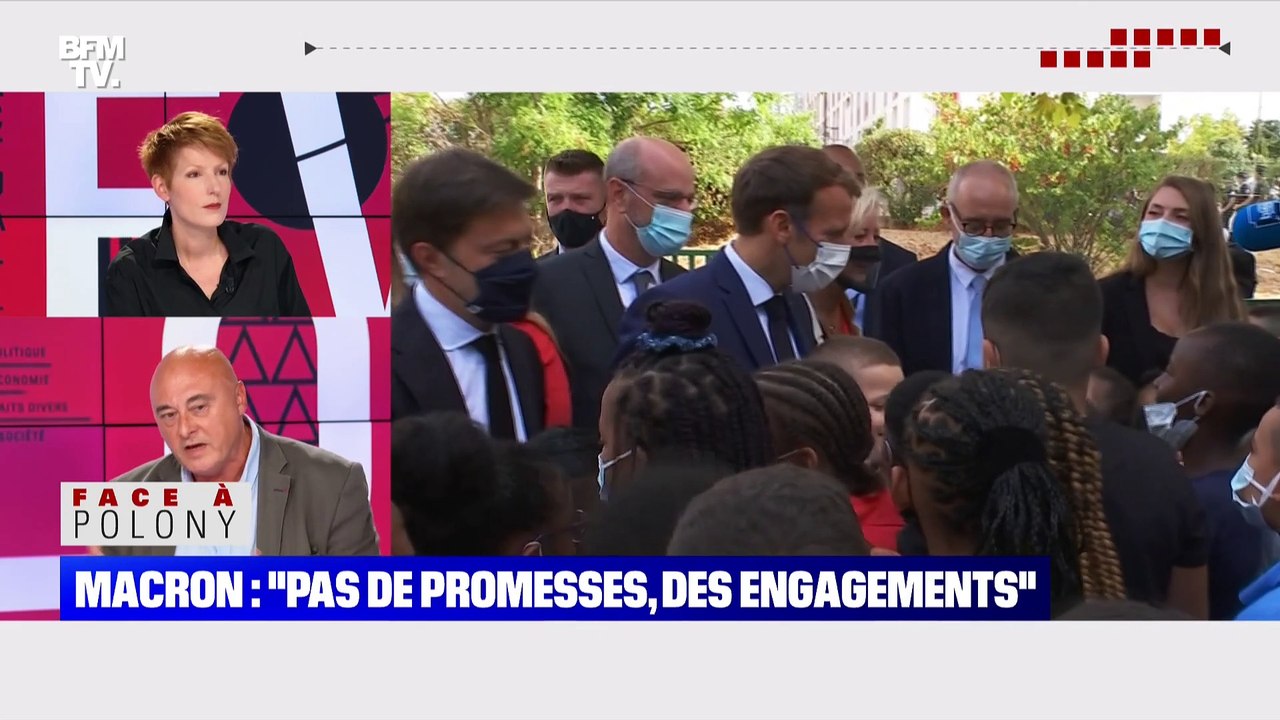 Macron: "Pas de promesses, des engagements" - 02/09