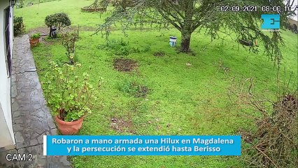 Robaron a mano armada una Hilux en Magdalena y la persecución se extendió hasta Berisso