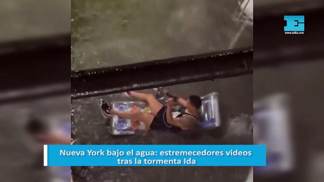 Nueva York bajo el agua: estremecedores videos tras la tormenta Ida