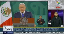 México: López Obrador propondrá a Biden iniciar política migratoria para el desarrollo