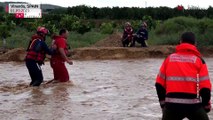شاهد: طين ودمار بعد أمطار غزيرة تجتاح عدة مدن في إسبانيا