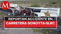 Accidente carretero en Sonora deja al menos 16 muertos y 22 heridos