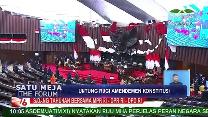 Apakah Ada Agenda Tersembunyi Presiden 3 Periode? (3) - SATU MEJA