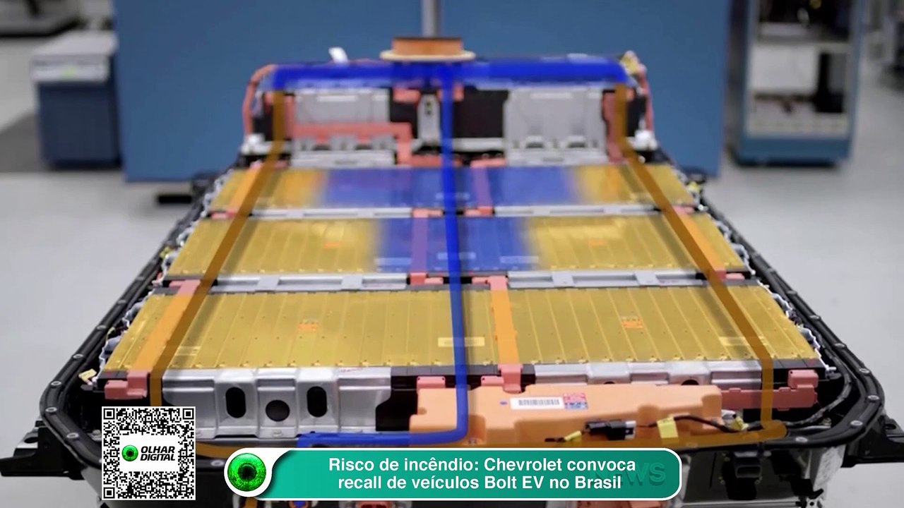 Risco de incêndio Chevrolet convoca recall de veículos Bolt EV no Brasil