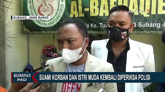 Suami Korban Pembunuhan Subang Beserta Istri Muda Ditanya 3 Pertanyaan