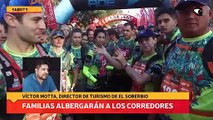 Familias albergarán a los corredores