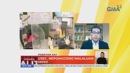 Panayam kay Usec. Nepomuceno Malaluan, DepEd (Sept. 03, 2021) | UB